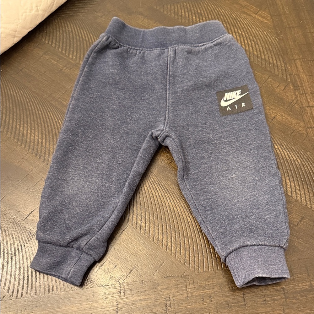Nike Kids Heather Navy Jogger Sweatpants - 18 months